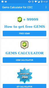 اسکرین شات برنامه Gems Calculator for Clash Of Clans 4