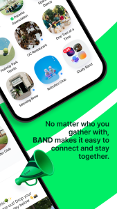 اسکرین شات 2 برنامه BAND - App for all groups