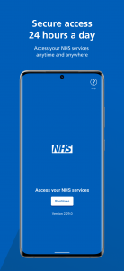 اسکرین شات 1 برنامه NHS App