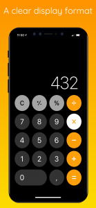 اسکرین شات برنامه Calculator iOS 17 3