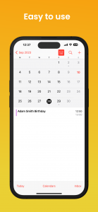 اسکرین شات برنامه iCalendar - Calendar OS 18 5