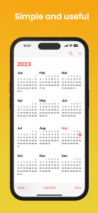 اسکرین شات برنامه iCalendar - Calendar OS 18 4