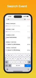 اسکرین شات 7 برنامه iCalendar - Calendar OS 18