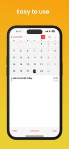 اسکرین شات برنامه iCalendar - Calendar iOS 17 6