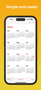 اسکرین شات برنامه iCalendar - Calendar iOS 17 5