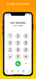 اسکرین شات برنامه iCall iOS 16 – Phone 14 Call 2