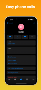 اسکرین شات برنامه iCall OS 18 – Phone 15 Call 2