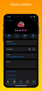 اسکرین شات برنامه iCall iOS 16 – Phone 14 Call 7