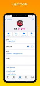 اسکرین شات برنامه iCall iOS 16 – Phone 14 Call 5