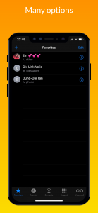 اسکرین شات برنامه iCall iOS 16 – Phone 14 Call 4