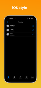 اسکرین شات برنامه iCall OS 18 – Phone 15 Call 8