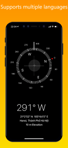 اسکرین شات برنامه iCompass - Compass iOS 17 3