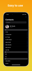 اسکرین شات برنامه iContacts – iOS 17 Contacts 2