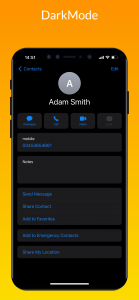 اسکرین شات برنامه iContacts – iOS 16 Contacts 4