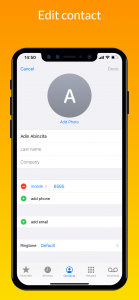 اسکرین شات برنامه iContacts – iOS 16 Contacts 5