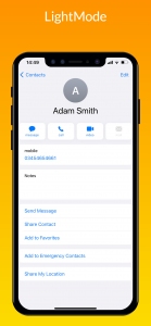 اسکرین شات برنامه iContacts – iOS 16 Contacts 3