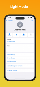اسکرین شات برنامه iContacts – iOS 17 Contacts 3
