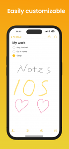 اسکرین شات برنامه Note OS 17 - Phone 15 Notes 5