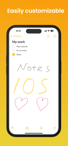 اسکرین شات 5 برنامه Note OS 18 - Phone 16 Notes