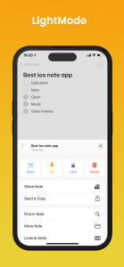 اسکرین شات برنامه Note iOS 17 - Phone 15 Notes 7