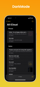 اسکرین شات برنامه Note iOS 17 - Phone 15 Notes 2