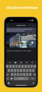 اسکرین شات 4 برنامه Diary OS 18, Journal Phone 16