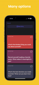 اسکرین شات 6 برنامه Diary OS 18, Journal Phone 16