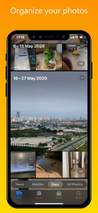 اسکرین شات برنامه iPhoto - Gallery  iOS 16 4