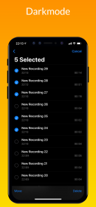 اسکرین شات برنامه iVoice - iOS 16 Voice Memos 5