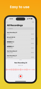 اسکرین شات 5 برنامه iVoice - OS 17 Voice Memos