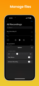 اسکرین شات 3 برنامه iVoice - OS 17 Voice Memos