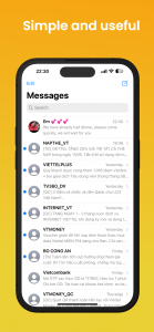 اسکرین شات برنامه Messages Phone 16 1