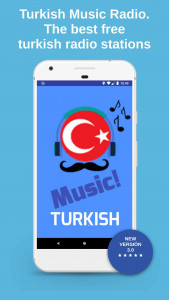 اسکرین شات برنامه Turkish Music. Radio stations. 1