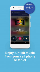 اسکرین شات برنامه Turkish Music. Radio stations. 5