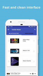 اسکرین شات برنامه Turkish Music. Radio stations. 2