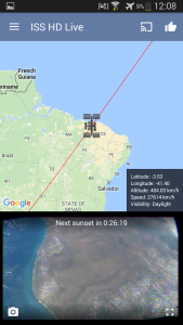 اسکرین شات برنامه ISS Live Now: Live Earth View 7