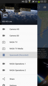 اسکرین شات برنامه ISS Live Now: View Earth Live 3
