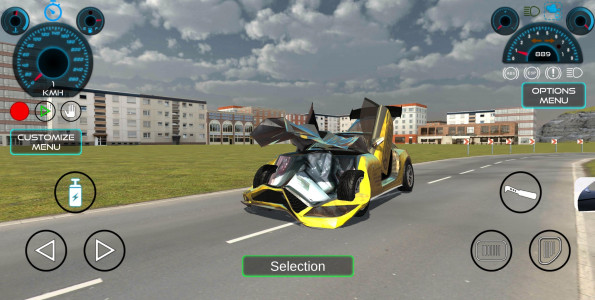 اسکرین شات بازی Car Simulator: Free Driving 1