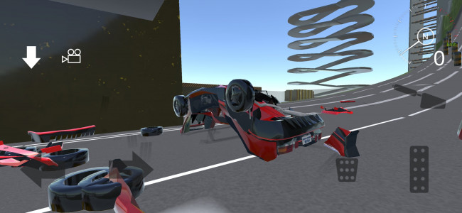اسکرین شات بازی Crash Car Simulator 2021 7