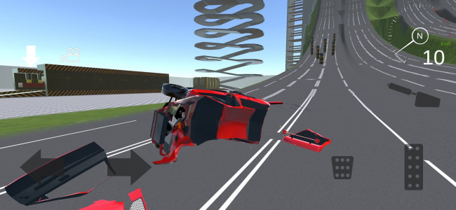 اسکرین شات بازی Crash Car Simulator 2021 6