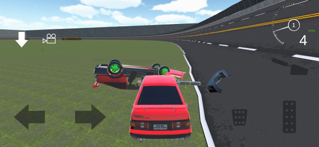 اسکرین شات بازی Crash Car Simulator 2021 1