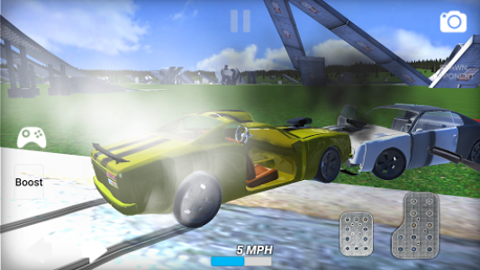 اسکرین شات بازی Extreme Crash Car Driving 4