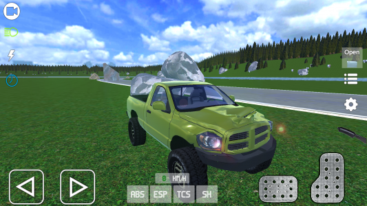 اسکرین شات بازی Free Car Driving Simulator 5
