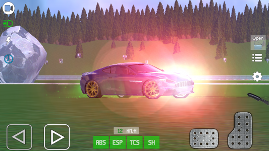 اسکرین شات بازی Free Car Driving Simulator 3