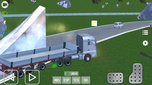 اسکرین شات بازی Free Car Driving Simulator 4
