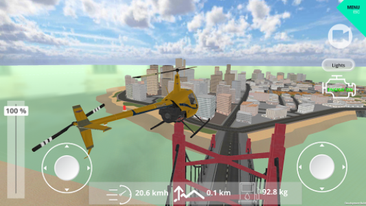 اسکرین شات بازی Free Helicopter Simulator 1