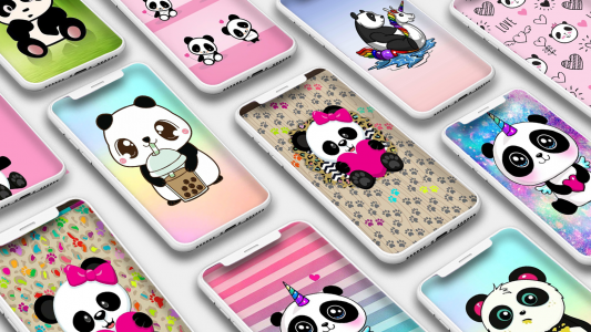 اسکرین شات برنامه Cute Panda Wallpaper 1