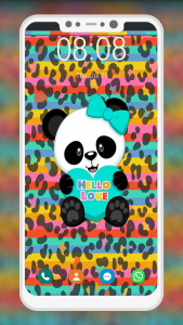 اسکرین شات برنامه Cute Panda Wallpaper 3