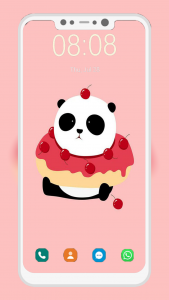 اسکرین شات برنامه Cute Panda Wallpaper 6