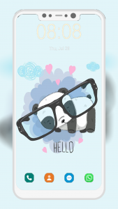 اسکرین شات برنامه Cute Panda Wallpaper 5